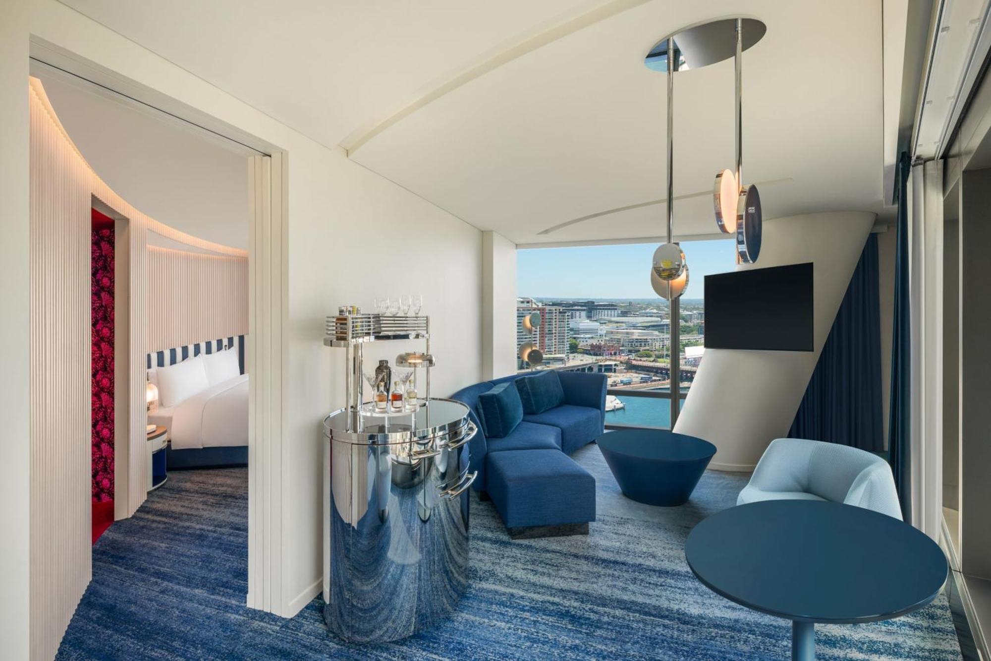W Sydney Sidney Exterior foto A suite at the hotel