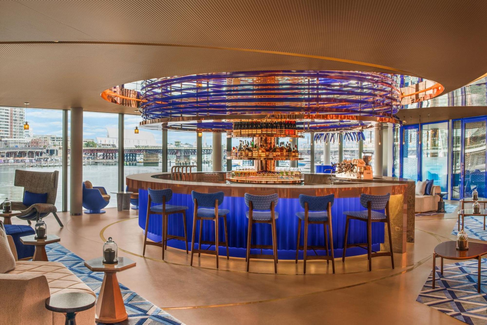 W Sydney Sidney Exterior foto The bar at the Blue Note lounge