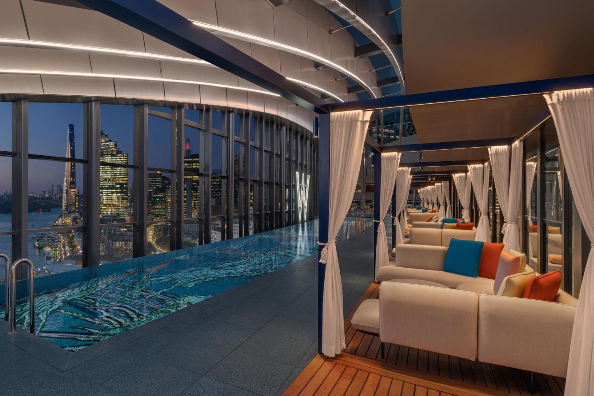 W Sydney Sidney Exterior foto Skyline pool